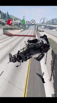 rs vs Mercedes cra crash #carshorts #carcrash #autosatisfying #carlovers #shorts #viral #carcare