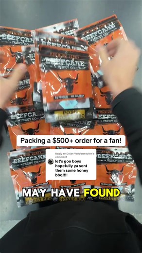 Honey BBQ Beefcake Jerky Fan Favorite