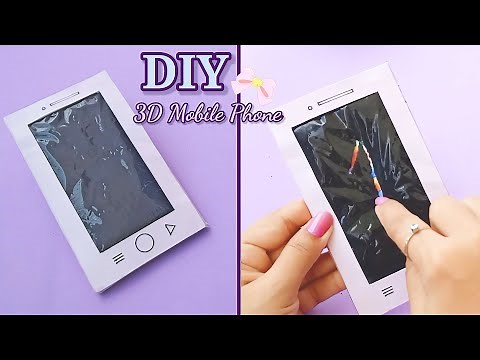 DIY Paper Mobile Phone || DIY Mobile Phone for kids playing || How to make paper Phone