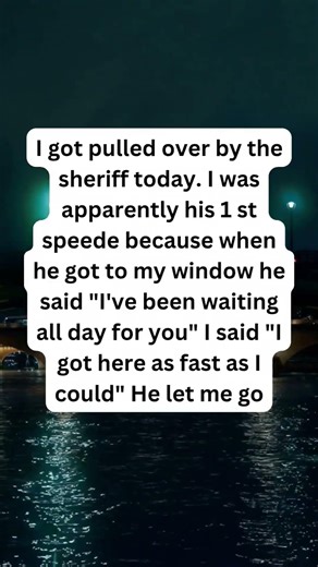 I got pulled over by the sheriff today #shorts...