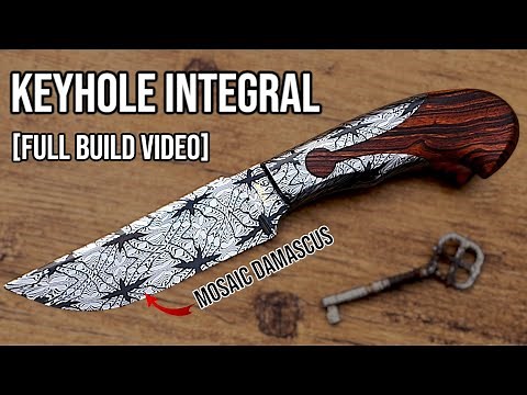 A PERFECT fit, how to make a Keyhole integral knife