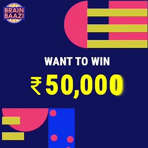 1.6K reactions · 24 shares | Get rewarded with cash for being curious. Get the BrainBaazi App and win upto ₹50,000 daily! - 11 Questions - 15 Minutes - Rs.50,000 Cash Prize @ 9 PM Daily | BaaziNow | Facebook