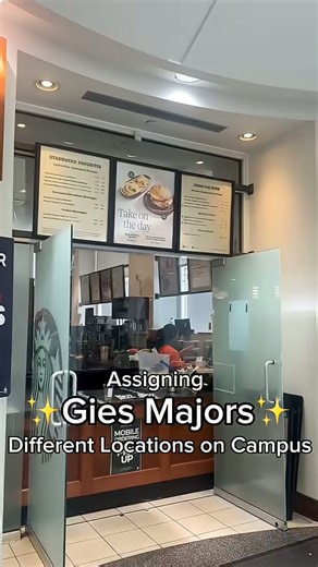 Gies business majors as places on UIUC campus