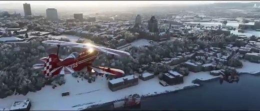 Asobo Studio shows off real-time snow in 'Microsoft Flight Simulator'