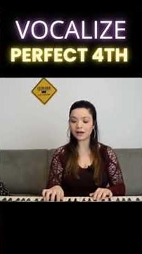 VOCAL PITCH Exercise - Perfect Fourth Drill to Improve Your TUNING