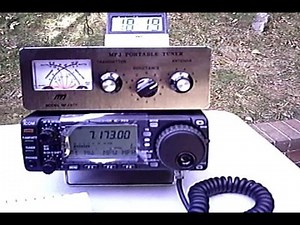 Demonstration of the Icom 703 plus