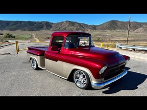 1956 Chevrolet Truck SOLD $73K 951.348.5794 SoCal custom award winner