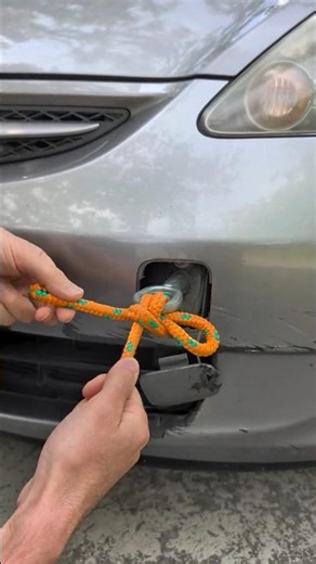 Vehicle Towing Rope Hack | Simple Emergency Pulling Method