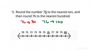 Rounding to the Nearest Tens or Hundreds | Algebra | Study.com
