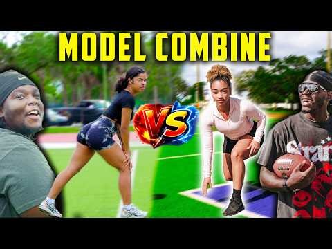 We Put IG Models Through a Football Combine… Loser Gets Ice Bath 🥶