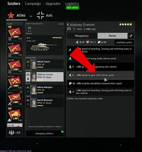 How To Setup Your Tank Crews In Enlisted