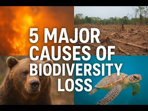 5 Major Causes of Biodiversity Loss
