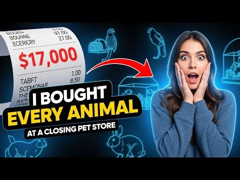 A Pet Store was Going Out of Business..,so I did this