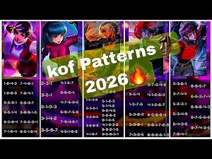Part2. All Complete Patterns🔥 For KOF Event 2026✅️ Mobile Legends: Bang Bang | KOF New Patterns 2026