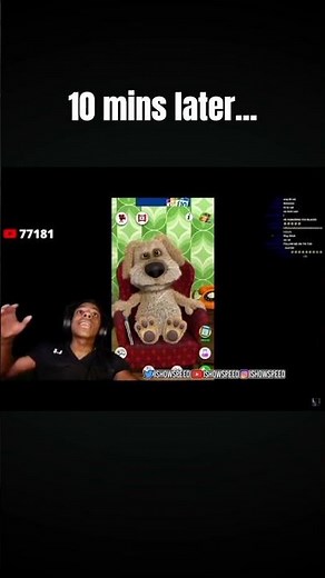 ‪@IShowSpeed‬ sings God is Good with talking ben💀