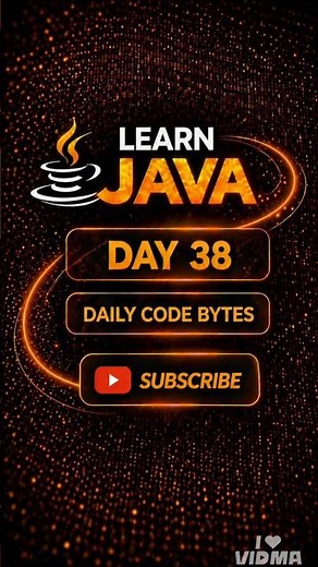 #day38 Learn Java in Tamil #java #tamil #code #easycode #dailycode #easytolearnforbegginers