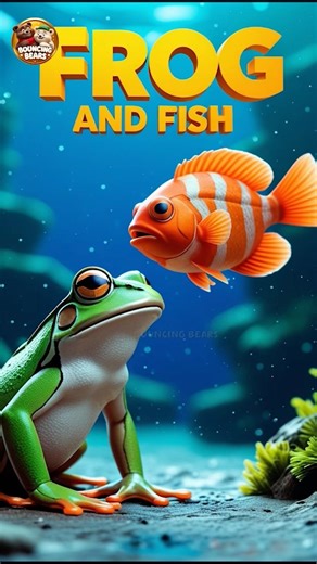 Frog and Fish Story | Short Funny Animation