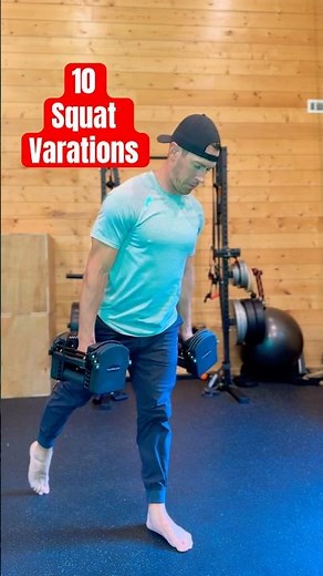 10 Squat Variations Ranked from Easy to Hard!