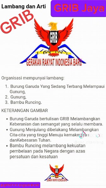 Arti Lambang GRIB: Tafsir dan Motivasi