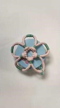 DIY Macrame Keychain with Paracord | Macrame Bag Charm | Cushion Holder #macrametutorial