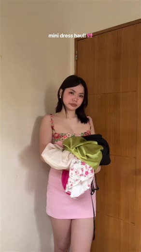 @rie's recos ⋆𐙚₊˚⊹♡ mini dress haul when worn with links!! #haul #ootd #minidress