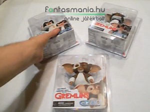NECA Gremlins Mogwai figura bemutató