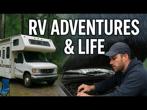 RV Adventures & Life: Rainy Days, Repairs & Finding the Perfect Campsite || RV’ing with Luck