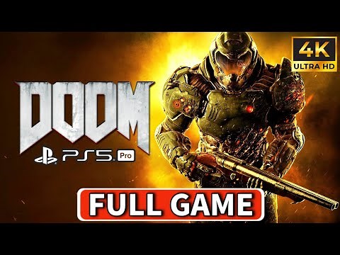 DOOM (2016) - Full Gameplay 100% Walkthrough [PS5 PRO 4K 60FPS]