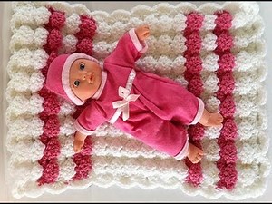 Crochet How To Free Pattern - Puff Shell Stitch Rt. Handed #FP257