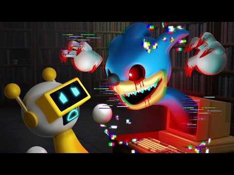 The CURSE of SPRUNKI SONIC.EXE (3D Cartoon Animation)