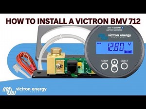 How To Install & Set Up Victron BMV 712 Bluetooth Battery Monitor | Motorhome Solar Guide