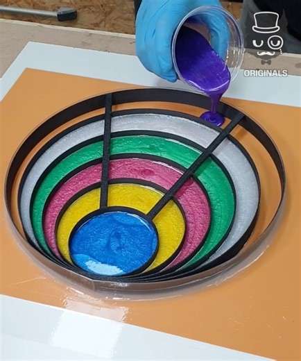 This Clock Design is a true Work of Art! 💐 | Simple