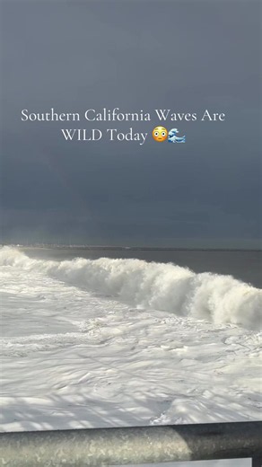 Hurricane Marie is making waves in Southern California 🌊🌀 Captured these powerful waves at Seal Beach, California. The ocean was absolutely incredible to watch! 😳🌊 Beautiful, powerful, and a reminder to always respect the ocean. ⚠️ 📍 Seal Beach, Southern California #HurricaneMarie #SouthernCalifornia #SealBeach #CaliforniaCoast #OceanWaves