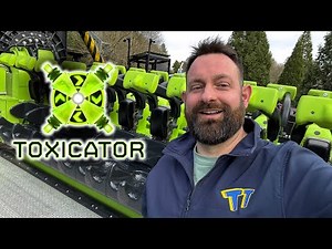 Riding TOXICATOR at Alton Towers Resort