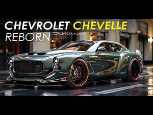 Chevrolet Chevelle Reborn Concept Car, AI Design