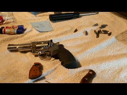 Shooting Ruger Security Six 357 install Hogue grips by froggy