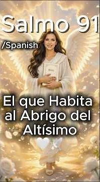 🤍🕊️Salmo 91 – El que Habita al Abrigo del Altísimo 📖✨ Daily Faith & Inspiration w/Gia 💛 #salmo91