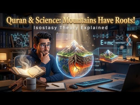 Mountains in Quran | Isostasy Theory Explained | Scientific Miracle | Educational science video