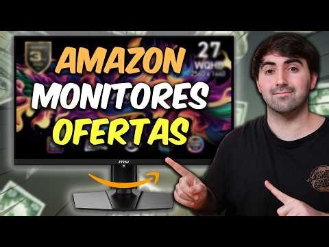 🔥Top MEJORES MONITORES GAMING de OFERTA EN AMAZON | IPS OLED MINI LED etc.