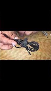 This cable organizer actually works #organization #lifehack