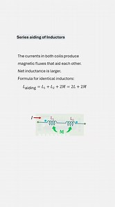Inductors Series aiding #electricalengineeringxyz