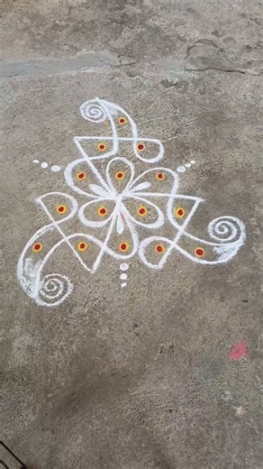 simple kolam #kolam #rangoli #trending #muggulu #viral #shorts #shortsfeed #youtubeshorts #yt #art