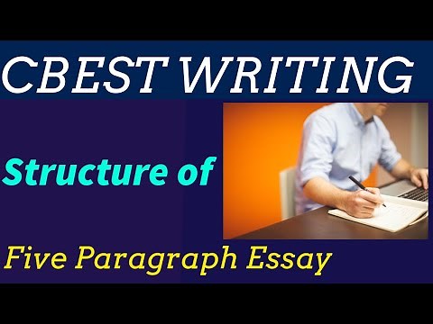 CBEST WRITING. Structure of five-paragraph essay.