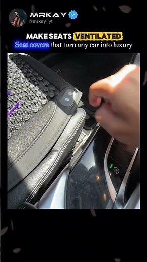 Install DIY Ventilated Seats in Any Car 🔥