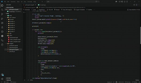 #yolov8 #computervision #opencv #python #objectdetection #artificialintelligence #machinelearning #deeplearning #ai #github #learningjourney | Gopal Behera