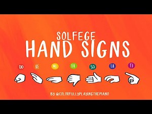 How to Do Kodaly Solfege Hand Signs