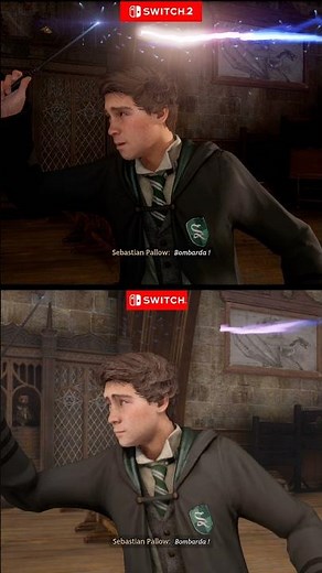 Hogwarts Legacy - Switch vs Switch 2 Graphics comparaison