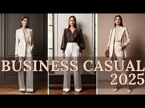 Business Casual Outfits You NEED to Try in 2025 | Stylish & Sophisticated Looks for Every Occasion