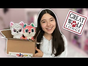 UNBOXING GREAT WOLF LODGE EXCLUSIVE BEANIE BOOS!