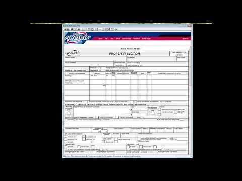 Acord 140 - How To Complete Insurance Agency Quoting Forms